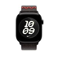 Apple Watch 46mm Loop:  Midnight Black Nike Sport Loop - 2