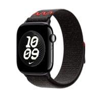 Apple Watch 46mm Loop:  Midnight Black Nike Sport Loop - 2