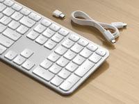 Satechi Slim EX3 Wireless Keyboard - US English - Silver - 4