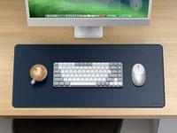 Satechi Vegan-Leather Premium Desk Mat - Blue - 2 Satechi Vegan-Leather Premium Desk Mat - Blue - 2