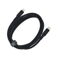 Dviced Cable USB-C to Lightning silicone 1,25m - Black - 2