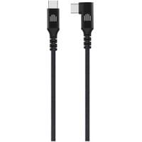 Dviced Angled Braided cable USB-C to USB-C, 1,25m - black - 1 Dviced Angled Braided cable USB-C to USB-C, 1,25m - black - 1