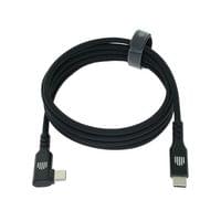 Dviced Angled Braided cable USB-C to USB-C, 1,25m - black - 4