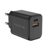Dviced Wall charger 35W GaN 1 USB-A, 1 USB-C EU - Black - 1
