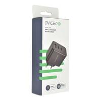 Dviced Wall charger 140W GaN 2 USB-C 1 USB-A EU - Black - 2