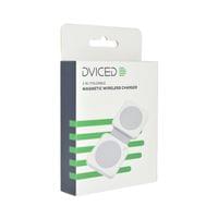 Dviced 2-in-1 foldable magnetic wireless charger - White - 4
