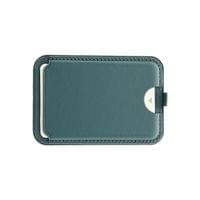Dviced Leather magsafe foldable cardholder and stand - Blue - 2