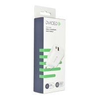Dviced Wall charger 35W GaN 1 USB-A, 1 USB-C EU w cable -... - 2