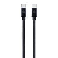 Dviced Cable USB-C to USB-C Nylon Textile 1,25m - Black - 1