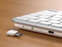 Satechi Slim EX1 Wireless Keyboard - US English - Silver - 3