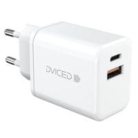 Dviced Wall charger 35W GaN 1 USB-A, 1 USB-C EU - White - 1