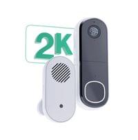 Arlo Essential (Gen.2) Video Doorbell and Chime 2K... - 8