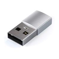 Satechi Aluminum Type-A to Type-C Adapter - Silver - 2