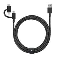 Native Union Belt Cable Universal 2m - Cosmos Black - 1