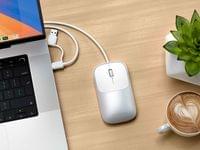 Satechi Slim LX Wired Mouse - Silver - 7