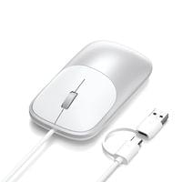 Satechi Slim LX Wired Mouse - Silver - 8