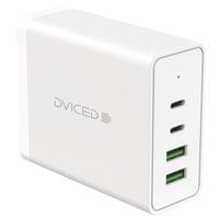 Dviced Desktop charger 100W GaN 2 USB-C 2 USB-A EU - White - 1
