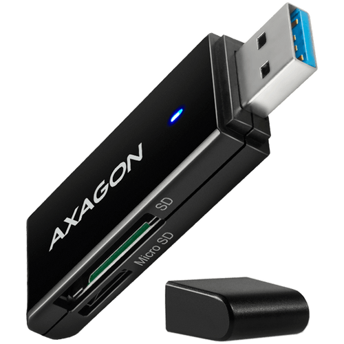 Axagon Slim super-speed USB 3.2 Gen 1 card reader with a... - 1