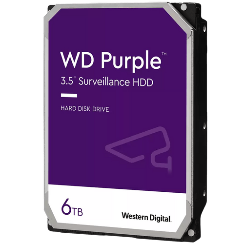 HDD Video Surveillance WD Purple 6TB CMR, 3.5&amp;#039;&amp;#039;, 256MB,... - 1