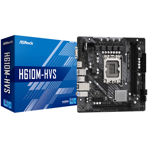 ASROCK MB Desktop H610M-HVS (S1700, 2x DDR4, 1x PCIe x16,... - 1