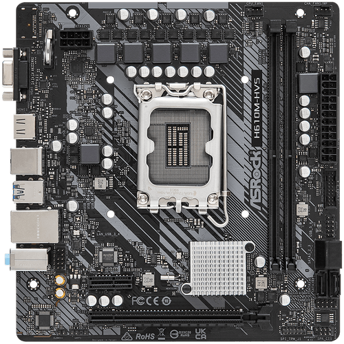ASROCK MB Desktop H610M-HVS (S1700, 2x DDR4, 1x PCIe x16,... - 2