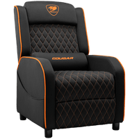 COUGAR RANGER ONE Gaming Sofa, Black-Orange - 1