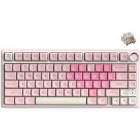 ROYAL KLUDGE R75 Pink Melody Gaming Keyboard Cream switch - 1 ROYAL KLUDGE R75 Pink Melody Gaming Keyboard Cream switch - 1