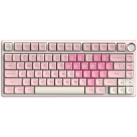 ROYAL KLUDGE R75 Pink Melody Gaming Keyboard Cream switch - 2 ROYAL KLUDGE R75 Pink Melody Gaming Keyboard Cream switch - 2