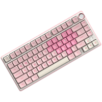 ROYAL KLUDGE R75 Pink Melody Gaming Keyboard Cream switch - 2 ROYAL KLUDGE R75 Pink Melody Gaming Keyboard Cream switch - 2