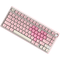 ROYAL KLUDGE R75 Pink Melody Gaming Keyboard Cream switch - 3 ROYAL KLUDGE R75 Pink Melody Gaming Keyboard Cream switch - 3