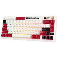 ROYAL KLUDGE RK M65 Famicom Gaming Keyboard Cream switch - 2