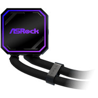Asrock Pro 240 ARGB, AiO liquid cooler, 240 mm radiator,... - 5