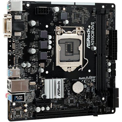 ASROCK Main Board Desktop H310 (S1151, 2xDDR4,1xPCIe... - 2