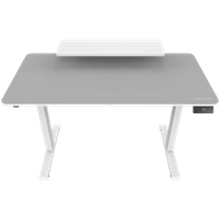 COUGAR E-STAR 120 Electrical Gaming Desk, White - 1