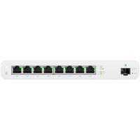 (8) GbE RJ45 ports with 27V passive PoE output Router - 1