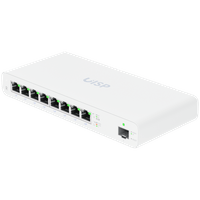 (8) GbE RJ45 ports with 27V passive PoE output Router - 2