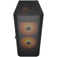 COUGAR AIRFACE FLO RGB PC Case, Mid Tower, Black - 4