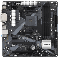 ASROCK Main Board Desktop B450M PRO4-F (SAM4,4xDDR4,1xPCI... - 2