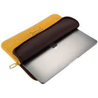 VELLUTO2 SLEEVE MBP/MBA 13&amp;#039;&amp;#039; YELLOW - 3