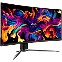 MSI MAG 341CQP QD-OLED Curved Gaming Monitor, 34" 175Hz,... - 2