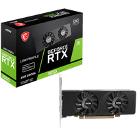 MSI Video Card Nvidia GeForce RTX 3050 LP E 6G OC - 1