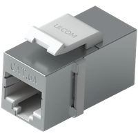 Ubiquiti UniFi UACC-Keystone-Coupler-C6A Pass-through... - 0