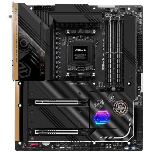 ASROCK MB Desktop X670E Taichi, AM5, 4x DDR5, 2x PCIe 5.0... - 2