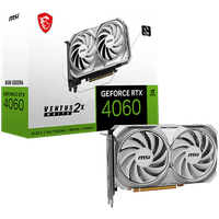 MSI Video Card Nvidia GeForce RTX 4060 VENTUS 2X WHITE 8G - 0