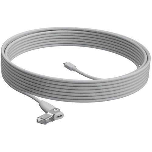 LOGITECH EXTENTION CABLE for Rally Mic Pod WHITE 10M - WW - 1