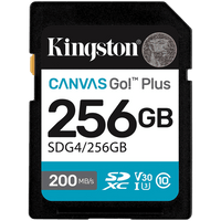 KINGSTON 256GB SDXC Canvas Go Plus Gen4 200MB/s... - 1