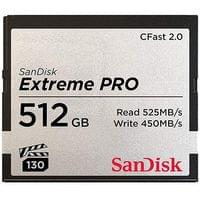 SanDisk Extreme PRO CFAST 2.0 512GB 525MB/s VPG130 - 1
