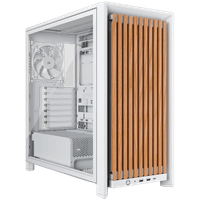 Corsair FRAME 4000D RS Wood Mid-Tower, White/Oak - 1