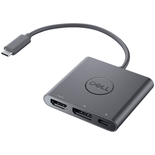 Dell Adapter - USB-C to HDMI/ DisplayPort with Power... - 1