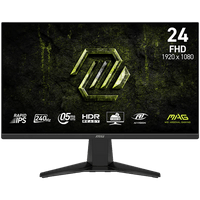 MSI MAG 245F X24 Gaming Monitor, 23.8&amp;quot; 240Hz, FHD... - 1